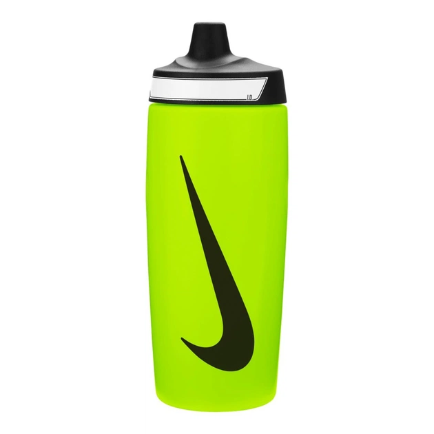Пляшка для води Nike Refuel Bottle 18 OZ лимонний, чорний 532 мл N.100.7665.753.18 (887791745194) - зображення 1