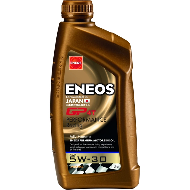Моторное масло ENEOS GP4T Performance Racing 5W-30 1л (EU0146401N) - изображение 1