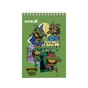 Блокнот Kite на спіралі Ninja Turtles А6, 48 аркушів, нелінований (NT25-196) - зменшене зображення 1