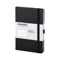 Книга записна Axent Partner 125х195 мм без лініюванням 96 аркушів Чорна (8307-01-A) - зменшене зображення 2