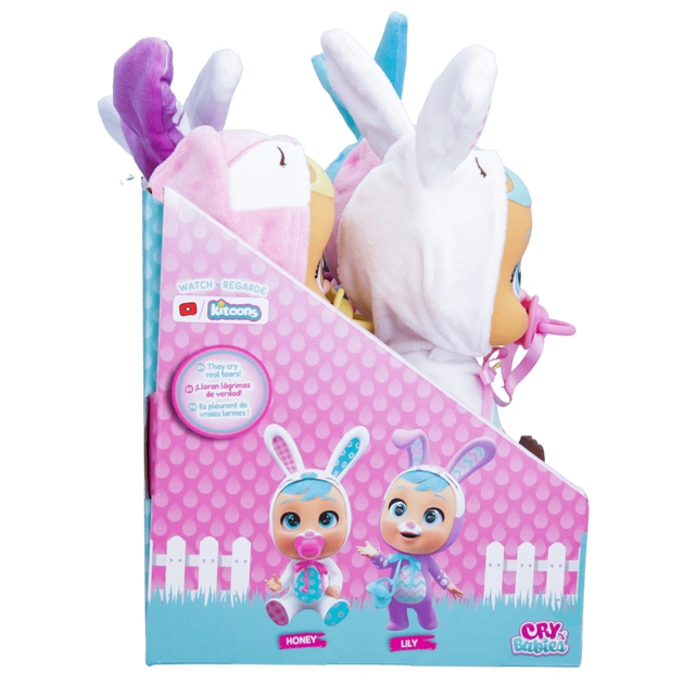 Лялька IMC Cry babies Ніжні обійми Банні Плакса Хоні 25 см (908550) - picture 8