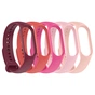 Ремінець до фітнес браслета Armorstandart комплект 5шт Xiaomi Mi Band 7/6/5 New Style Pink Punch (ARM75066) - зменшене зображення 2