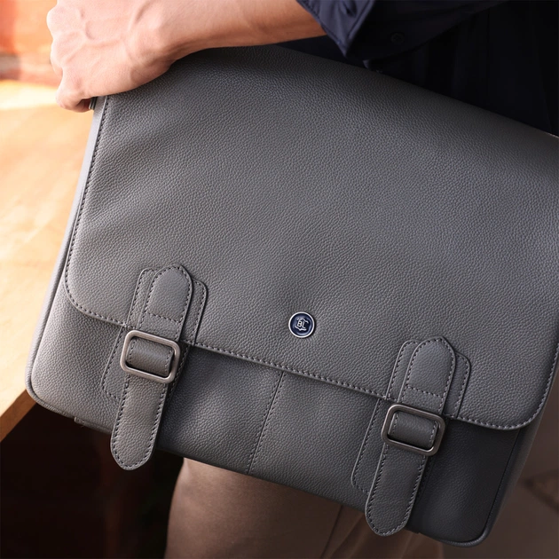 Сумка Brampton London Emissary Grey (64403 GREY) - зображення 12