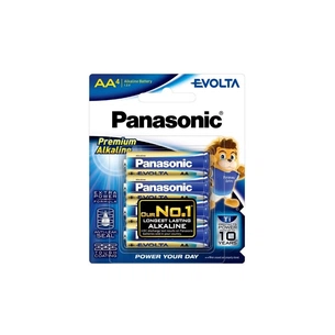 Батарейка AA Evolta щелочная 4pcs Blister Panasonic (LR6EG/4B) изображение 1