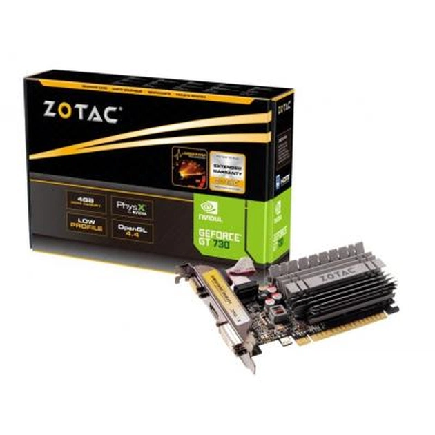 Відеокарта Zotac GeForce GT730 4Gb ZONE Edition (ZT-71115-20L) - изображение 1
