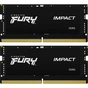 Модуль пам'яті для ноутбука SoDIMM DDR5 32GB (2x16GB) 6400 MHz Impact Kingston Fury (ex.HyperX) (KF564S38IBK2-32) - зменшене зображення 1