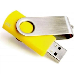 USB флеш накопичувач Goodram 32GB Twister Yellow USB 2.0 (PD32GH2GRTSYR9) зображення 1