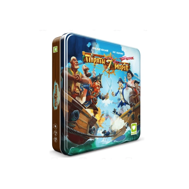 Настольная игра IGames Пираты 7 морей, украинский (4820166180066, 1502) - изображение 1