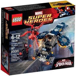 Конструктор LEGO Super Heroes Повітряна атака Карнажу (76036) зображення 1