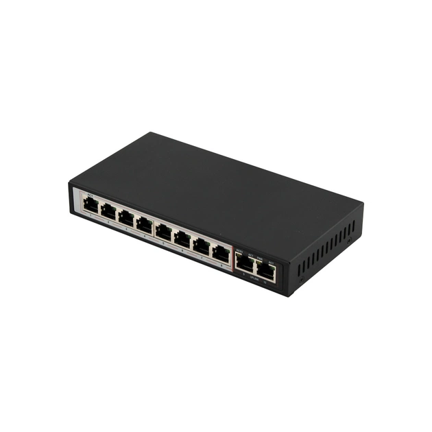Комутатор мережевий FoxGate S6008-G2-AI POE (120W) - зображення 1