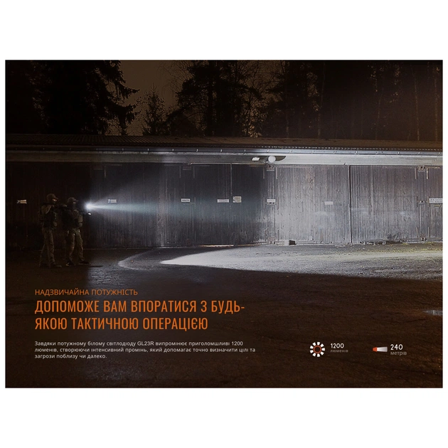 Фонарь Fenix GL23R з лазерним прицілом (GL23R) - изображение 9