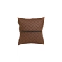 Подушка EVAtech ECO 40x40 см коричнева з коричневою ниткою (SPBCSZZ) - зменшене зображення 2