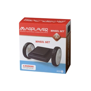 Конструктор Magplayer Платформа на колесах 2 ел. (MPB-2) зображення 1