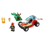 Конструктор LEGO City Fire Пожежа в лісі 84 деталі (60247) - зменшене зображення 2