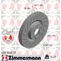 Гальмівний диск ZIMMERMANN 400.3660.20 - зменшене зображення 1