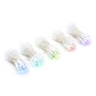 Гірлянда Twinkly PRO Smart LED Curtain RGB 250, AWG22, IP65, прозорий (TWP-CU-CA-05X50STP-T) - зменшене зображення 3