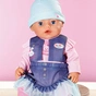 Пупс Zapf Baby Born - Джинсовий стиль крихітки (836385) - зменшене зображення 3