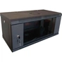 Шафа настінна Hypernet 4U 19" 600x450 (WMNC-4U-FLAT-BLACK) - уменьшенное изображение 1