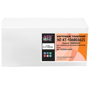 Картридж NewTone Xerox WC 3335/WC3345V Black аналог 106R03625 (NT-KT-106R03625) зображення 1