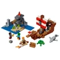 Конструктор LEGO MINECRAFT Пригоди на піратському кораблі 386 деталей (21152) - зменшене зображення 2