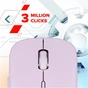 Мишка Canyon MW-12 Wireless/Bluetooth Pink (CNS-CMSW12P) - зменшене зображення 6