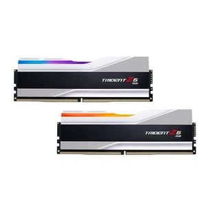 Модуль пам'яті для комп'ютера DDR5 32GB (2x16GB) 6800 Trident Z5 RGB Silver G.Skill (F5-6800J3445G16GX2-TZ5RS) зображення 1