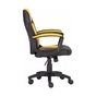 Крісло ігрове GT Racer X-1414 Black/Yellow - зменшене зображення 3