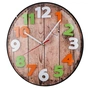 Настінний годинник Technoline Wood Brown (WT7435) (DAS301308) - зменшене зображення 2