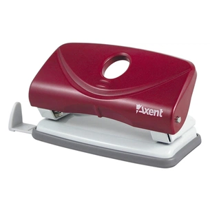 Діркопробивач Axent Welle-2 plastic, 10sheets, red (3810-06-А) изображение 1