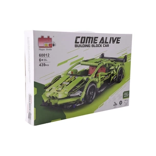 Конструктор Come Alive Building Block Car Машина зелена 439 деталей (3858894676095) зображення 1