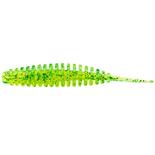 Силікон рибальський FishUP Tanta 2" 026 - Flo Chartreuse/Green (9шт/уп) (1864.06.41) зображення 1