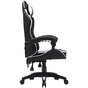Крісло ігрове Canyon Core SGCH2 Black/White (CNE-SGCH2W) - уменьшенное изображение 3