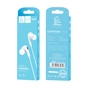 Навушники Denmen HF DR06 3.5mm 1.2 м White (DE-DR06-WH) - зменшене зображення 4
