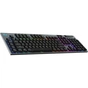 Клавіатура Logitech G915 X Lightspeed Switch-Linear Wireless/Bluetooth/USB UA Black (920-012698) - зменшене зображення 2