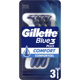 Бритва Gillette Blue 3 Comfort 3 шт. (7702018489695/7702018489619) зображення 1