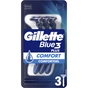 Бритва Gillette Blue 3 Comfort 3 шт. (7702018489695/7702018489619) - зменшене зображення 1