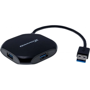Концентратор Grand-X Travel 4 х USB3.0 (GH-415) зображення 1