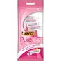 Бритва Bic Pure 3 Lady Pink 4 шт. (3086123363816) - зменшене зображення 1