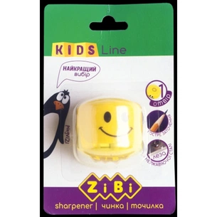 Точилка ZiBi SMILE, with a container, 1отв. (ZB.5533-1) зображення 1