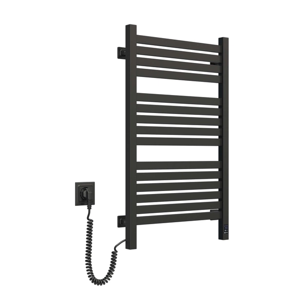 Сушарка для рушників Navin Авангард Х, 800х480, Wi-Fi, чорний муар, лівобічна (12-272155-4880) - изображение 6