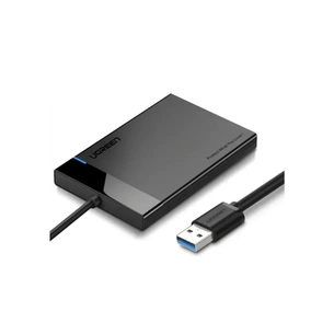 Кишеня зовнішня Ugreen USB 3.0 to SATA 3.0 2.5" HDD/SSD enclosure 6TB UASP black (30847) зображення 1