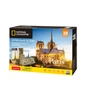 Пазл Cubic Fun Тривимірний пазл National geographic Нотр-Дам-де-Парі (DS0986h) - зменшене зображення 8