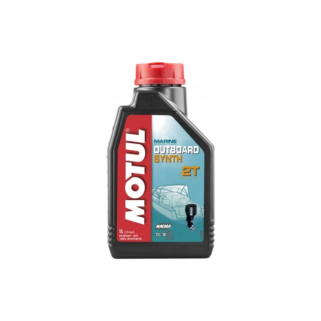 Моторна олива MOTUL 2T Outboard 1л (851811) - изображение 1