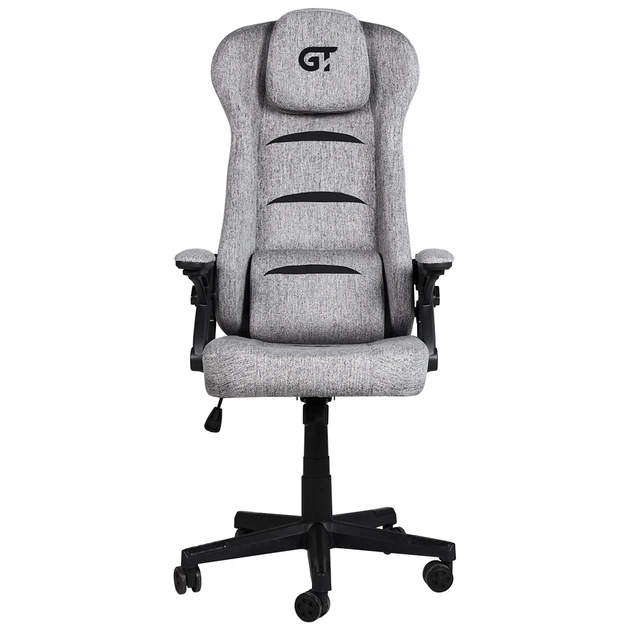 Кресло игровое GT Racer X-5993-1 Gray (X-5993-1 Fabric Gray) - изображение 1