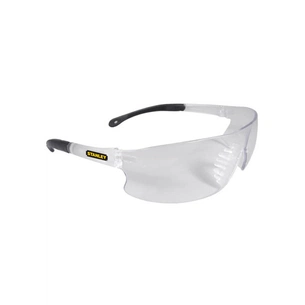 Захисні окуляри Stanley прозорі, полікарбонатні, з м'якими гумовими наконечниками на дужках (SY120-1D) зображення 1