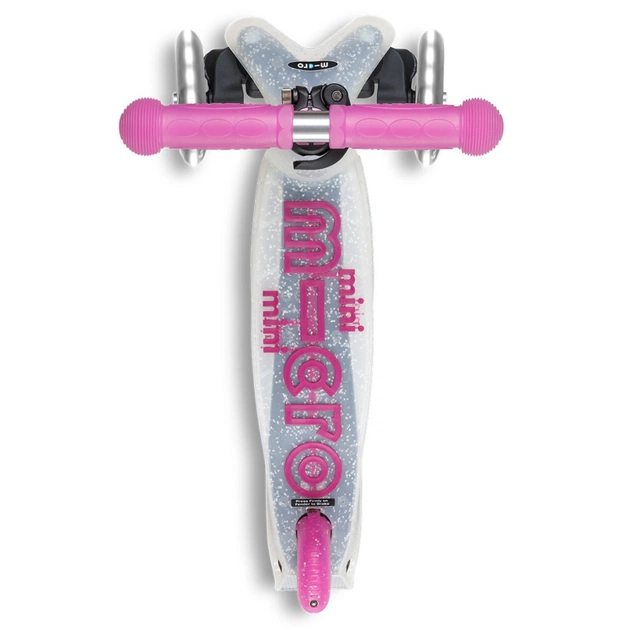 Самокат Micro Mini Deluxe складний серії Foldable Orion Glow LED" Рожевий" (MMD373) - изображение 5