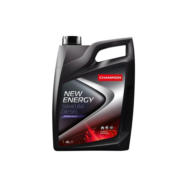 Моторна олива Champion NEW ENERGY 5W40 B4 DIESEL 4L (8219917) - изображение 1