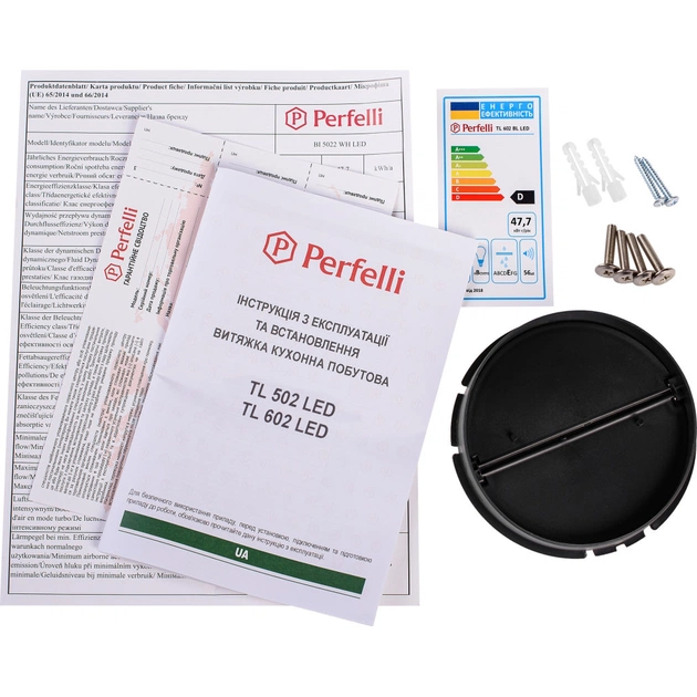 Витяжка кухонна Perfelli TL 602 BL LED - picture 11