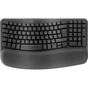 Клавіатура Logitech Wave Keys Bluetooth/Wireless Black (920-012304) - зменшене зображення 1
