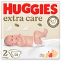 Підгузки Huggies Extra Care 2 (3-6 кг) 58 шт (5029053578071) - уменьшенное изображение 1